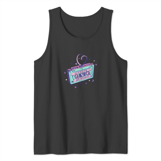 Discover 80S Love Songs Mixtape Tank Tops