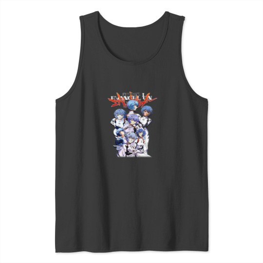 Discover Rei Ayanami Evangelion Tank Tops
