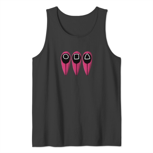 Discover Squid Cosplay Workers Guards Tank Tops