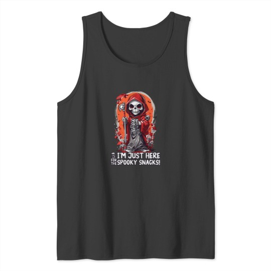 Discover Spooky Snacks   Hip Hop Halloween 1 Tank Tops