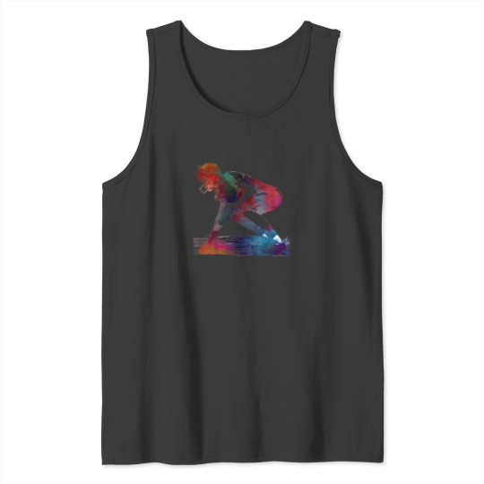 Discover American Football Player Football Sport 2 Tank Tops