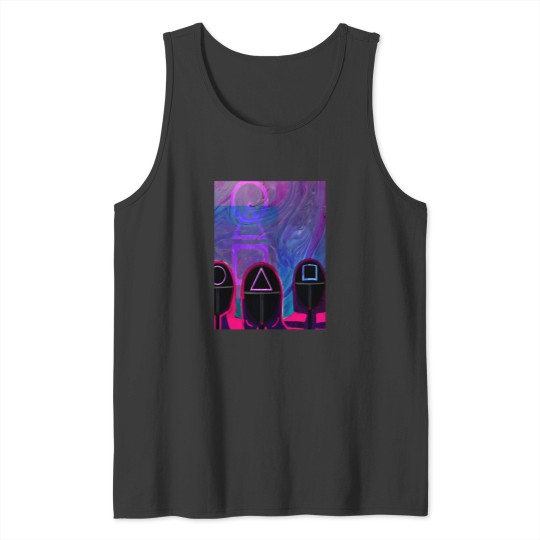 Discover sq game Pink Guards Graphic Tank Tops