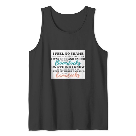 Discover boondocks Lady A lyric Tank Tops