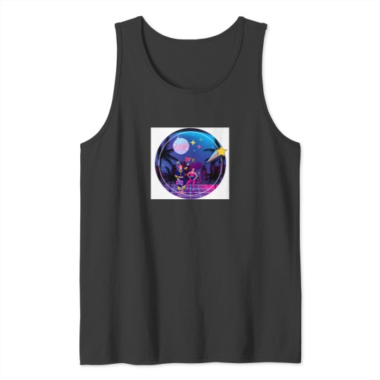 Discover 80S Vibes Night Party 1 Tank Tops