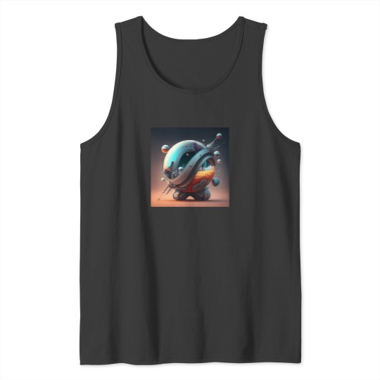 Discover An Microplanet Rpg Card 3D Edition 1 Tank Tops
