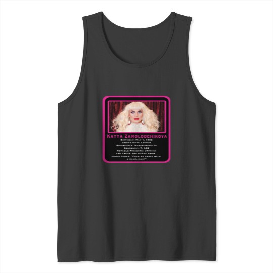 Discover Katya Trading Card Tank Tops