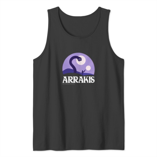 Discover Fear Is The Mind Killer Purple Arrakis Tank Tops
