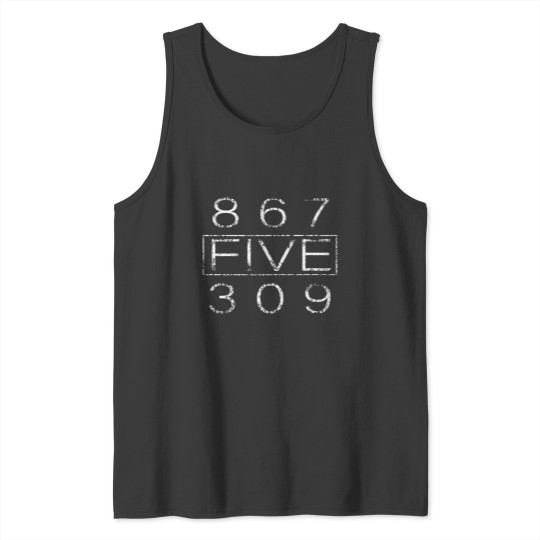Discover 8675309 Nostalgic And Funny 80S amp 90S Essential Tank Tops