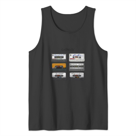 Discover Home Taping Genesisss Fitted Tank Tops