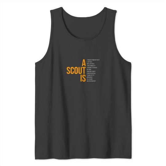 Discover BSA A Scout Is Youth Tank Tops