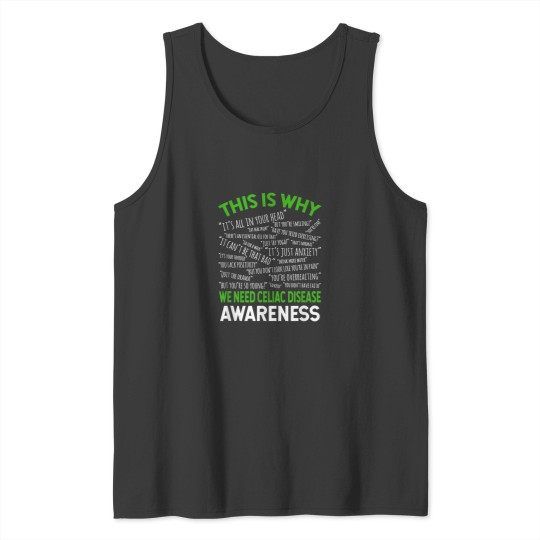 Discover This Is Why We Need Celiac Disease Awareness Tank Tops