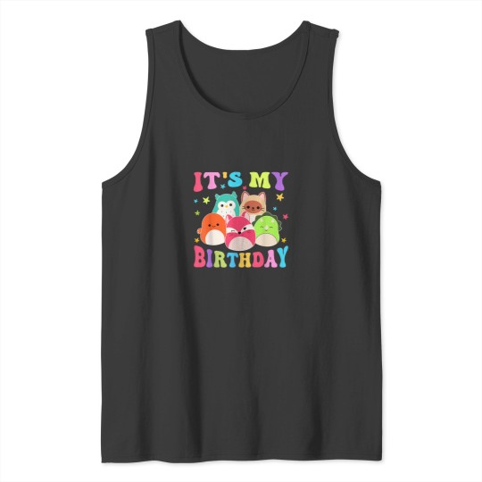 Discover Birthday Squish Squad Great Gifts Cute for Kids Tank Tops