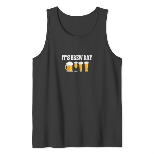 Discover Craft Beer Lover Its Brew Day Home Art IPA Pilsn Tank Tops