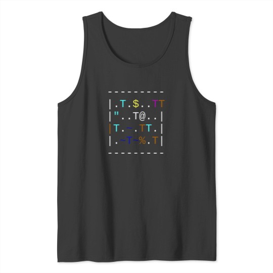 Discover Trolled By Trolls Ascii Tank Tops