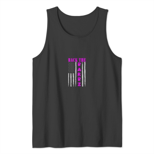 Discover Back the barbzFunny pink design for men, women, girls and boys. Tank Tops