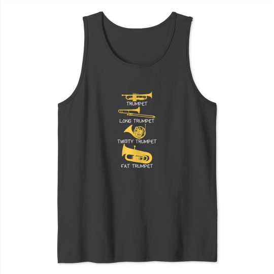 Discover Funny types of trumpet1 Tank Tops