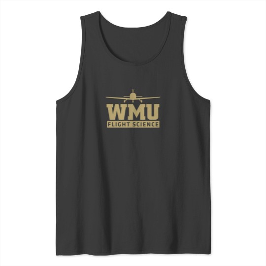 Discover Wmu Flight Science Gold Tank Tops