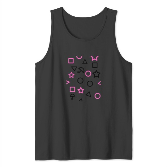 Discover Squid Cosplay Symbols 2 Tank Tops