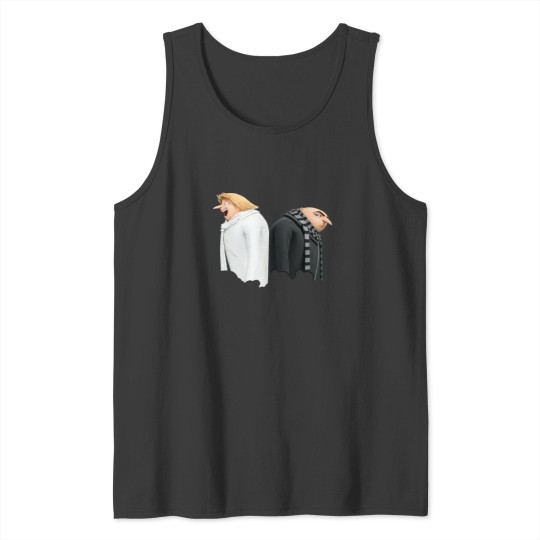 Discover Despicable Me 3 Dru & Gro Back to Back Circle Portrait Classic T-Shirt Off Menu 22 Tank Tops