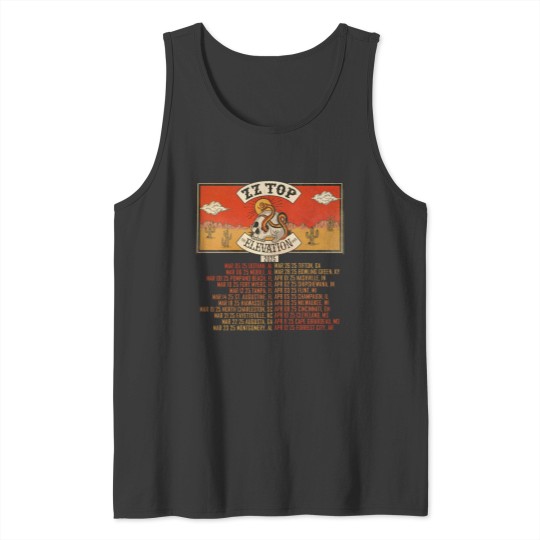 Discover ZZ TOP THE ELEVATION TOUR 2025 Tank Tops
