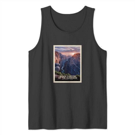 Discover Black Canyon Of The Gunnison National Park Tank Tops