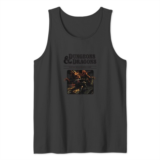 Discover Dungeons And Dragons Distressed Tank Tops