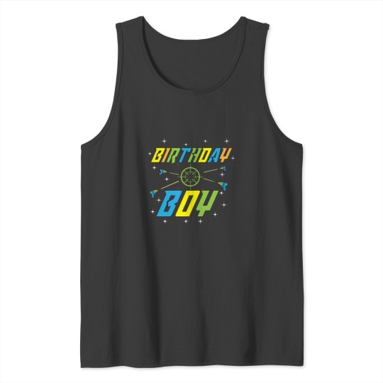 Discover Birthday Boy Art Tank Tops