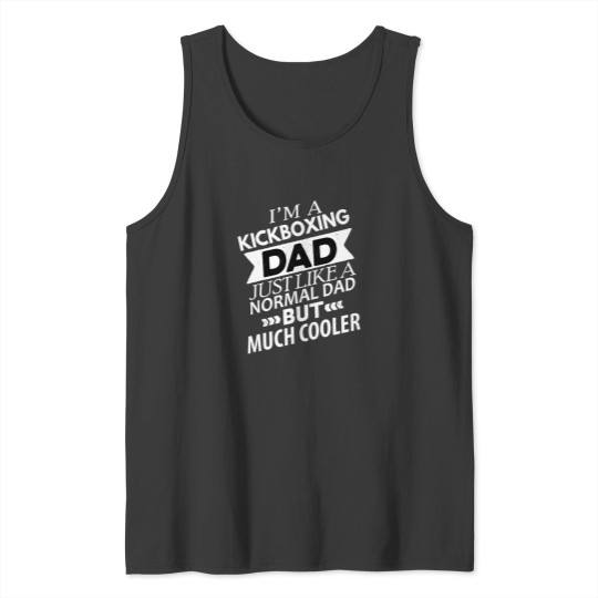 Discover Funny Cool Dad Kickboxing Tank Top