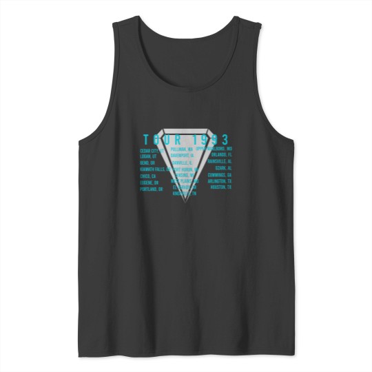 Discover Discover Cool Vintage 90s Diamond Rio 1993 Tour  B Tank Tops