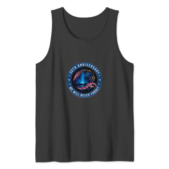 Discover We Will Never Forget 911 American Eagle Usa Flag Shirt Tank Tops