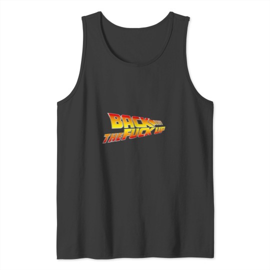 Discover Back To The Future Logo Tank Tops