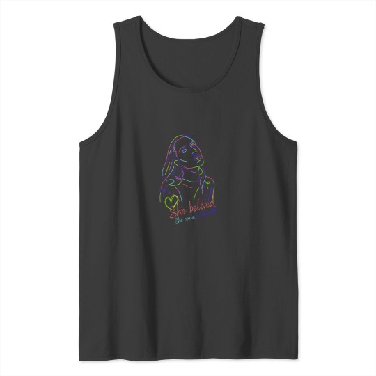 Discover She Believed She Could Tank Tops