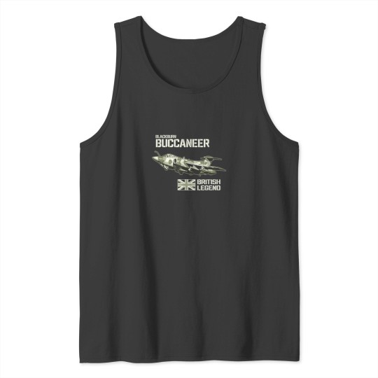 Discover RAF Blackburn Buccaneer Jet Aircraft Plane Briti Tank Tops