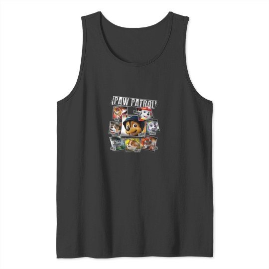 Discover PAW Patrol Pictures Collage All Characters Tank Tops