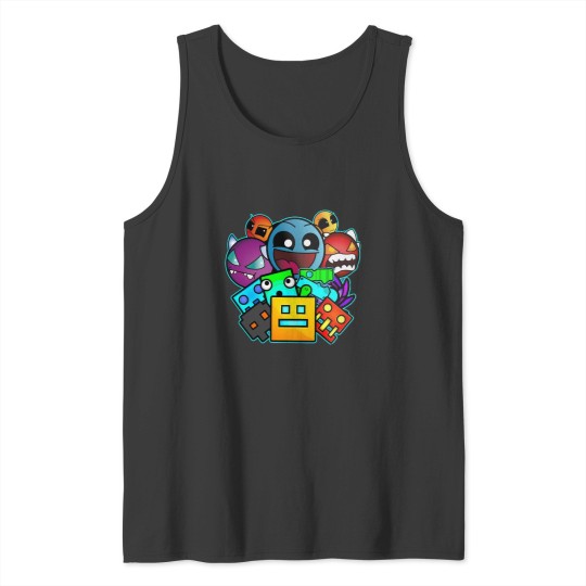 Discover Geometric Dash Classic T-Shirt Tank Tops