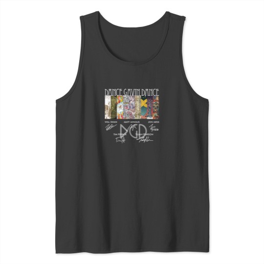 Discover Dance Gavin Dance Will Swan Matt Mingus Jon Mess Graphic  Unisex Youth 1 Tank Tops