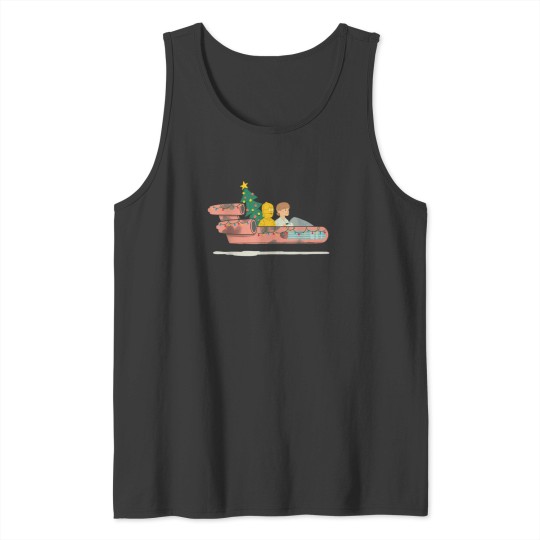 Discover s holiday luke c3po christmas tree run Tank Tops