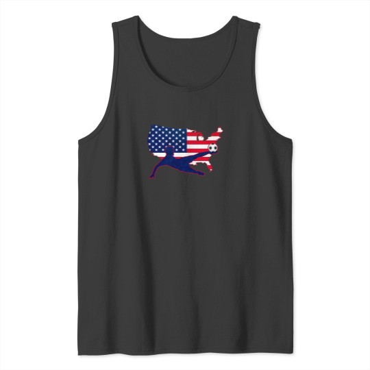 Discover American Football 354 Tank Tops
