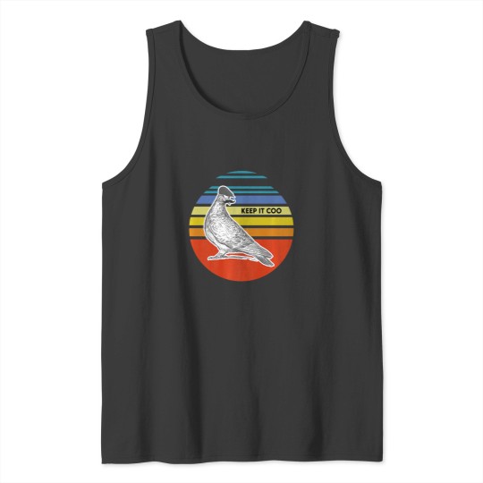 Discover keep it coo pigeon premium Tank Tops