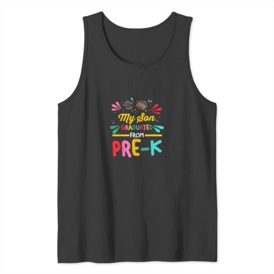 Discover my son graduated from prek prekindergarten Tank Tops
