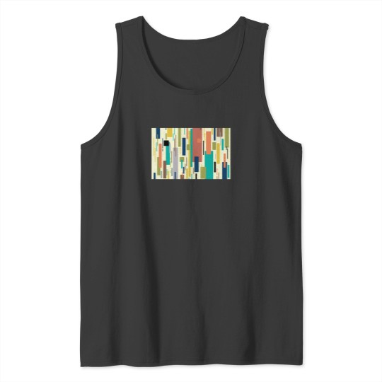 Discover Color Blocks Mid Century Modern Minimalist Design 604 Tank Tops