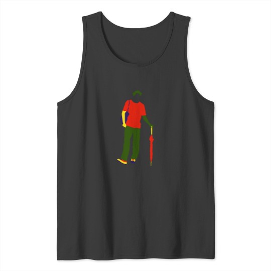 Discover LOGO umbrella man Active LOGO umbrella man Active Tank Tops