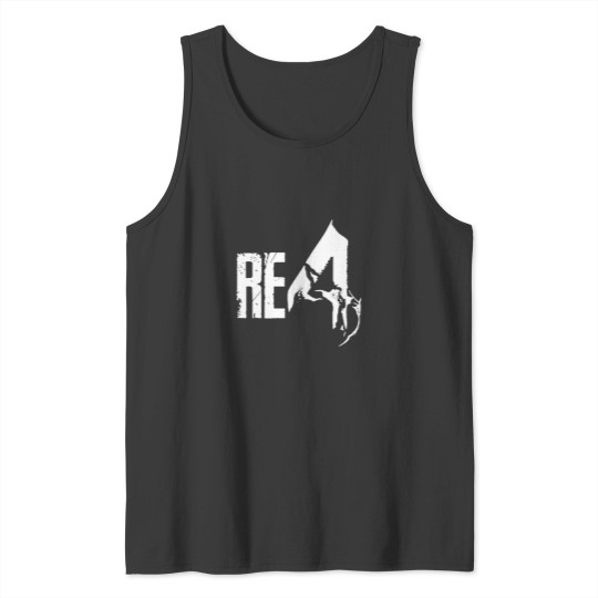 Discover Resident Evil 4 Logo Remake Active Tank Tops