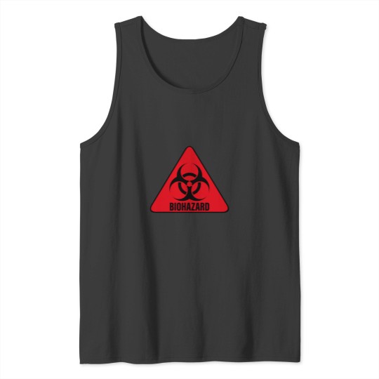 Discover biohazard - Blacks and red Tank Tops