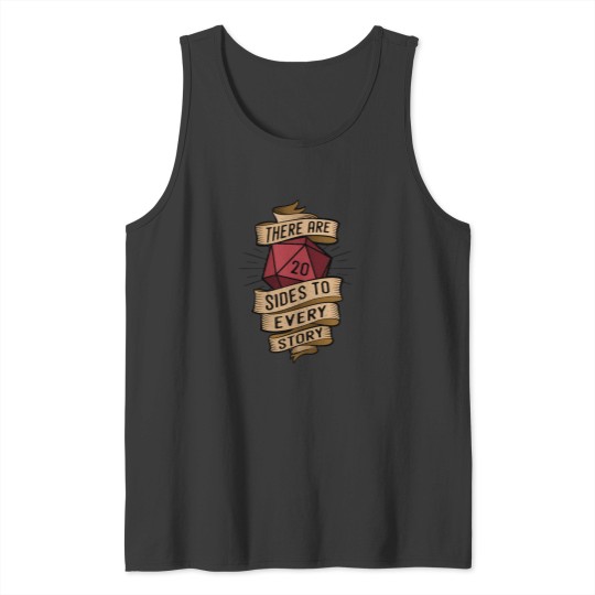 Discover 20 Sides To Every Story Tank Tops