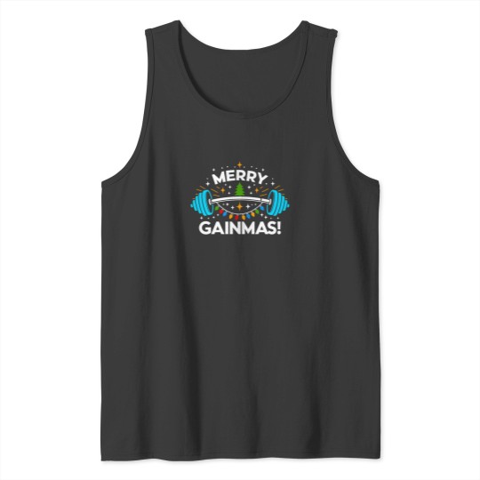 Discover Gym Gifts Men Women Workout Fitness Ugly Christmas Gym Tank Tops
