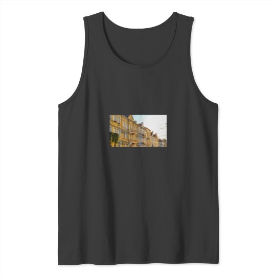 Discover Czech Republic, Teplice, View of Picturesque Old Town in the Czech Republic Tank Tops