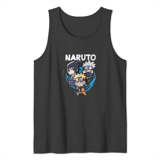 Discover Narutoo Shippuden Chibi Group Tank Tops