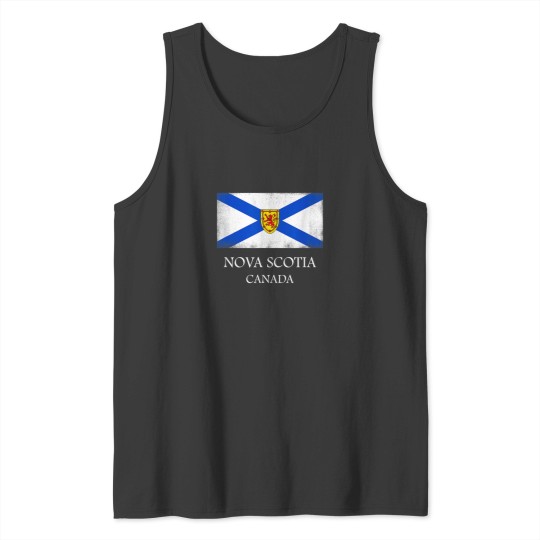 Discover Nova Scotia T Shirt Canada Province Flag Tee Tank Tops