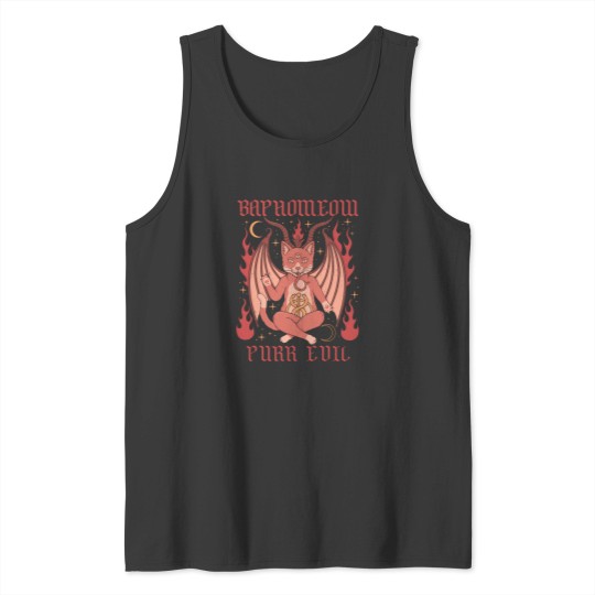 Discover Baphomeow 664 Tank Tops